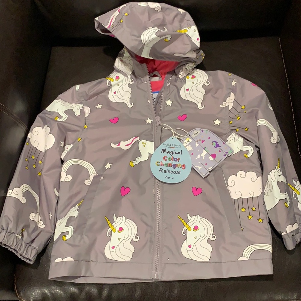 Holly and beau kids raincoat